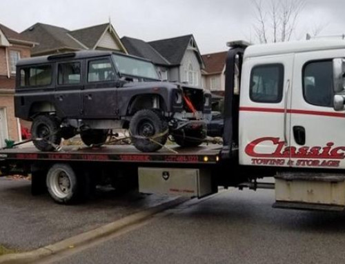 Overturned Vehicle Recovery in Ajax Ontario
