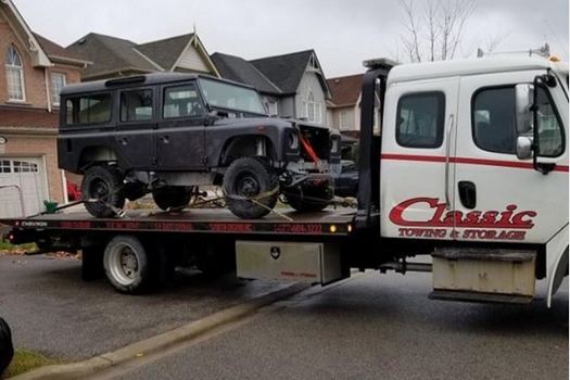 Overturned Vehicle Recovery-in-Ajax-Ontario